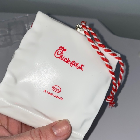Chick-fil-A Red Sandwich Ornament - Picture 5 of 5